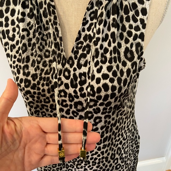 Michael Kors Leopard Blouse - Picture 3 of 8